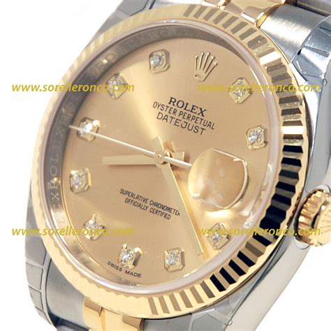 valore rolex datejust acciaio oro|rolex datejust 36 prezzo.